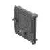 Дверка топочная с шибером ДТ-4Ш, RL45, окрашенная